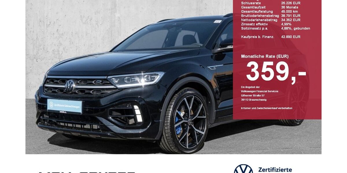 VW T-Roc 10.599 km 42.890 &euro; Düsseldorf 40474