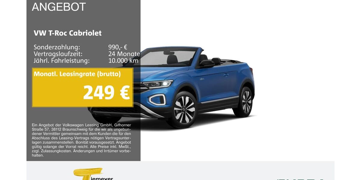 VW T-Roc 21.187 km 25.490 &euro; Remscheid 42857