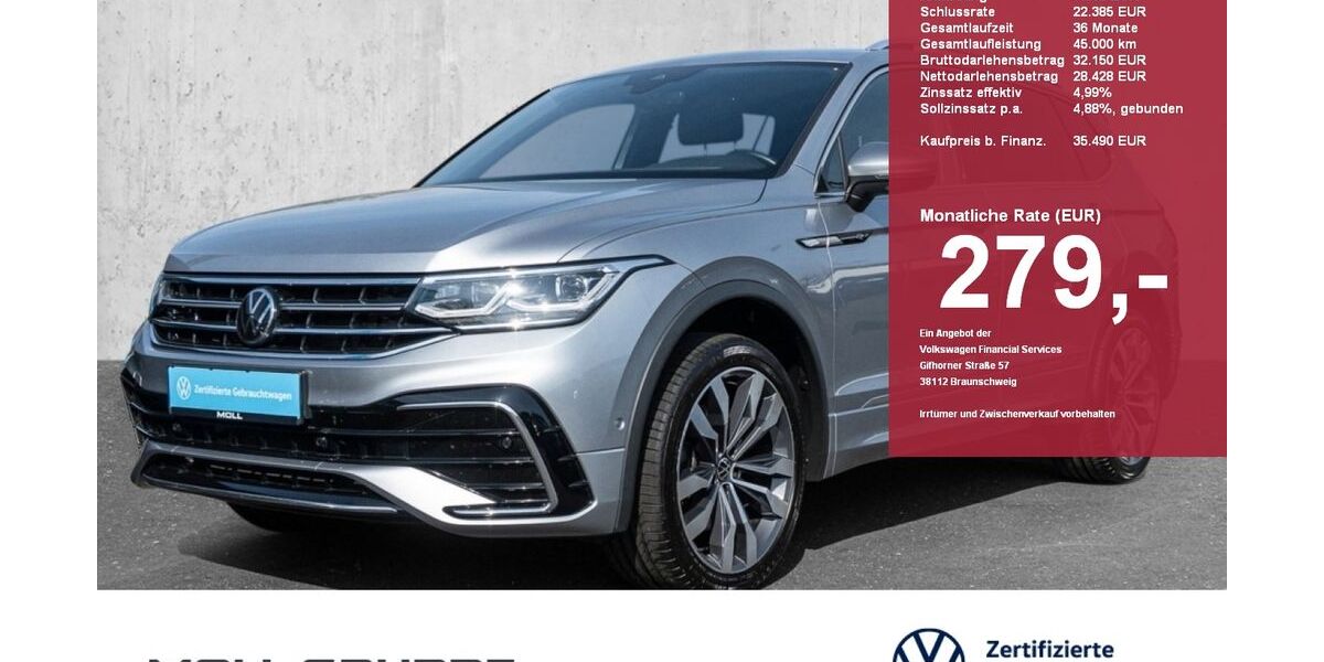 VW Tiguan Allspace 83.824 km 35.490 &euro; Düsseldorf 40474