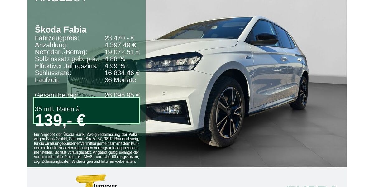 Skoda Fabia 23.014 km 23.220 &euro; Remscheid 42857