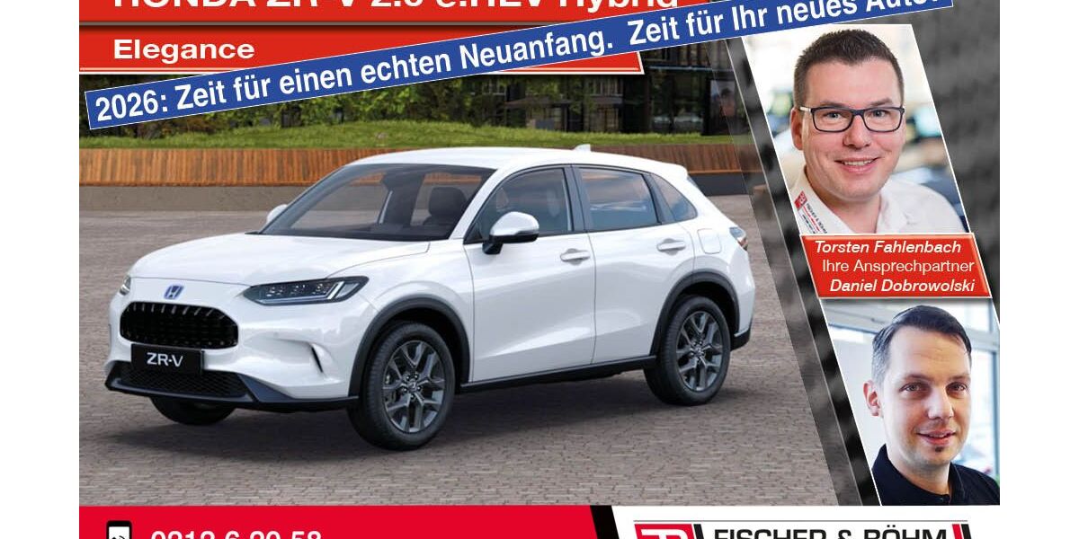 Honda ZR-V 7.500 km 36.290 &euro; Solingen 42699