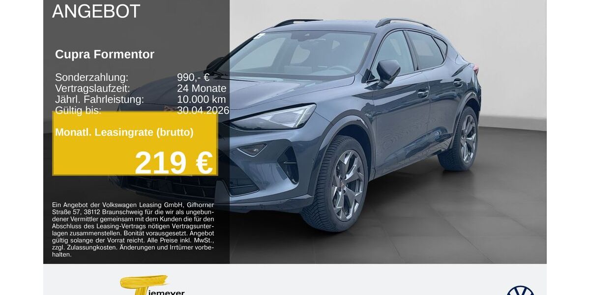 Cupra Formentor 25.932 km 33.420 &euro; Remscheid 42897