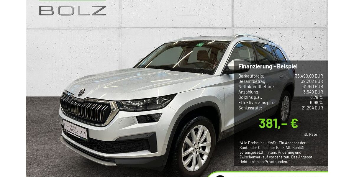 Skoda Kodiaq 48.216 km 35.490 &euro; Pulheim-Brauweiler 50259