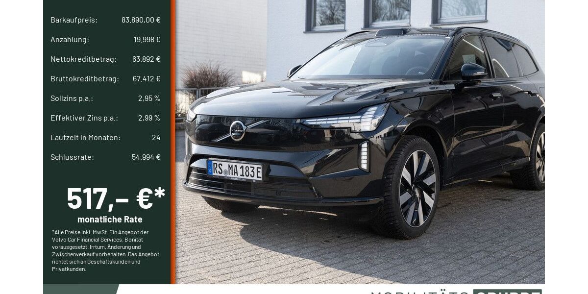 Volvo EX90 2.500 km 82.890 &euro; Remscheid 42855