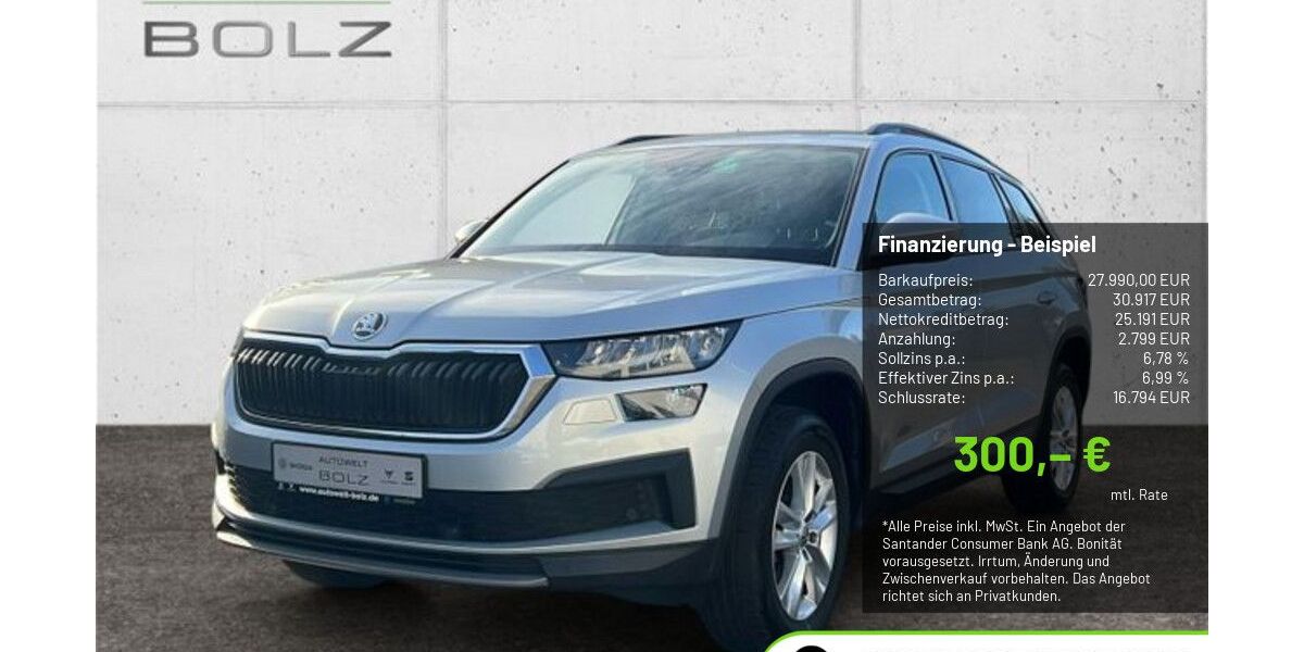 Skoda Kodiaq 47.513 km 27.990 &euro; Pulheim-Brauweiler 50259