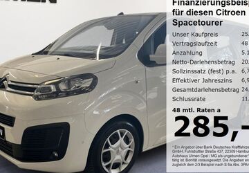Citroen SpaceTourer 97.590 km 25.666 &euro; Düsseldorf 40231