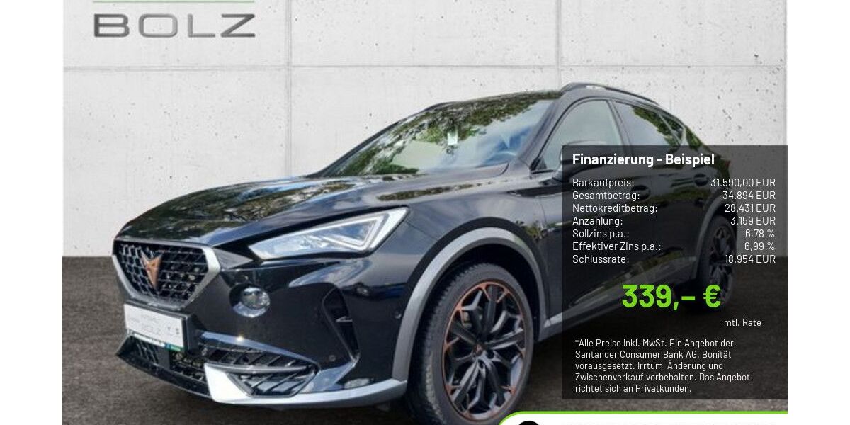 Cupra Formentor 42.838 km 30.690 &euro; Pulheim-Brauweiler 50259