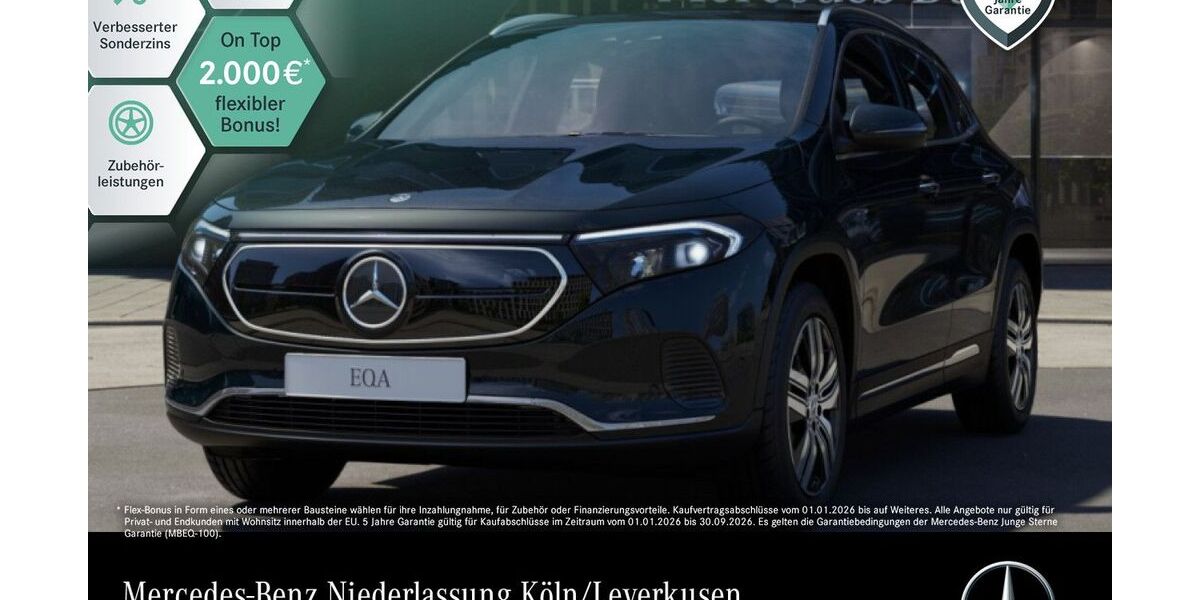 Mercedes-Benz EQA 13.889 km 32.890 &euro; Leverkusen 51371