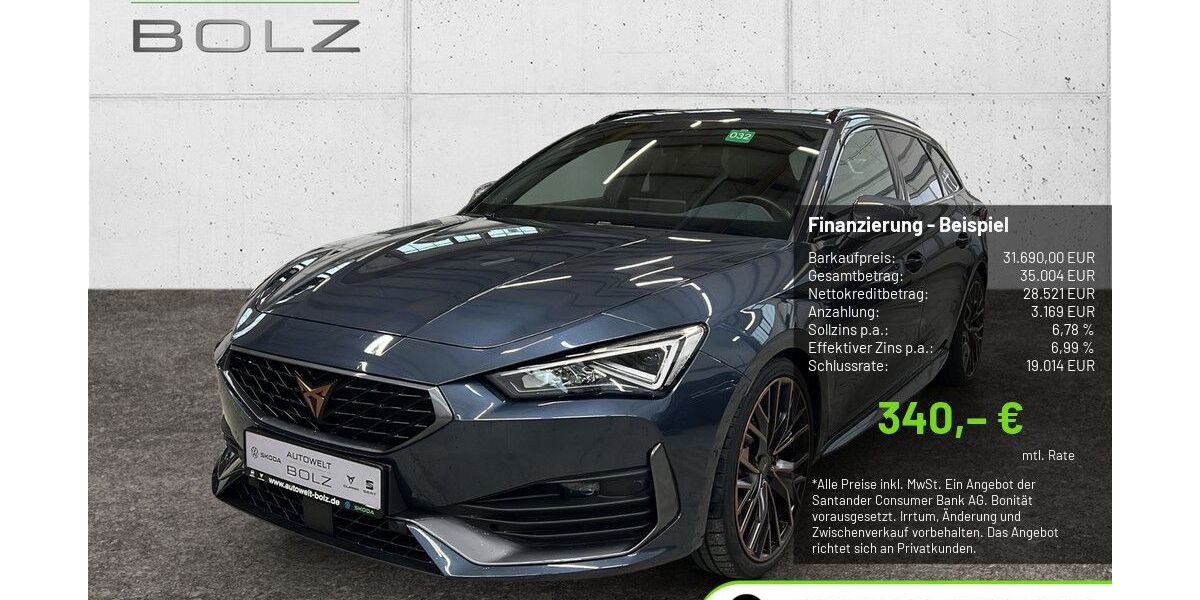 Cupra Leon 40.744 km 31.690 &euro; Pulheim-Brauweiler 50259