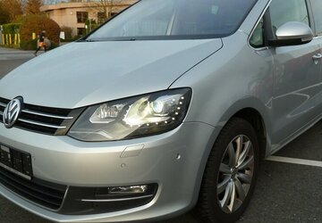 VW Sharan 2.0 TDI DSG Panorama Navi Leder 7 Sitze + 175.000 km 17.900 &euro; Ratingen 40885