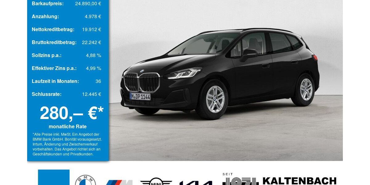 BMW 218 Active Tourer 97.928 km 24.890 &euro; Bergisch Gladbach 51469